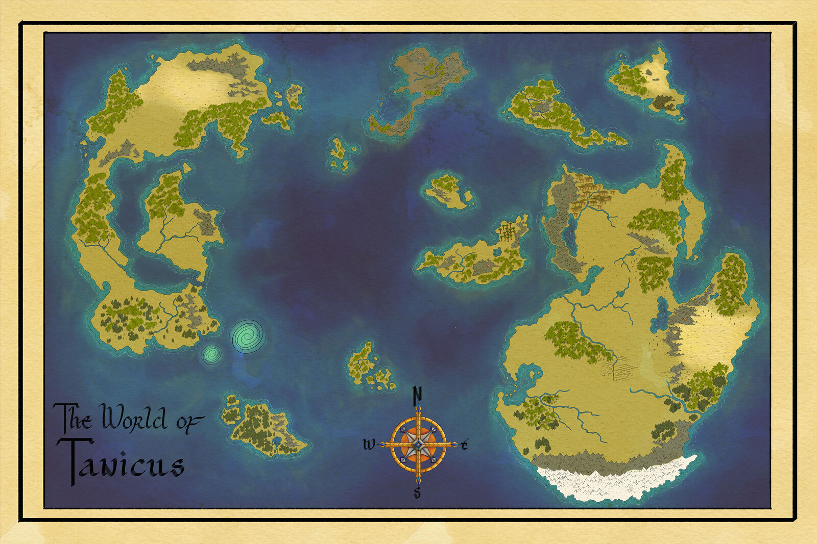 Tanicus World Map