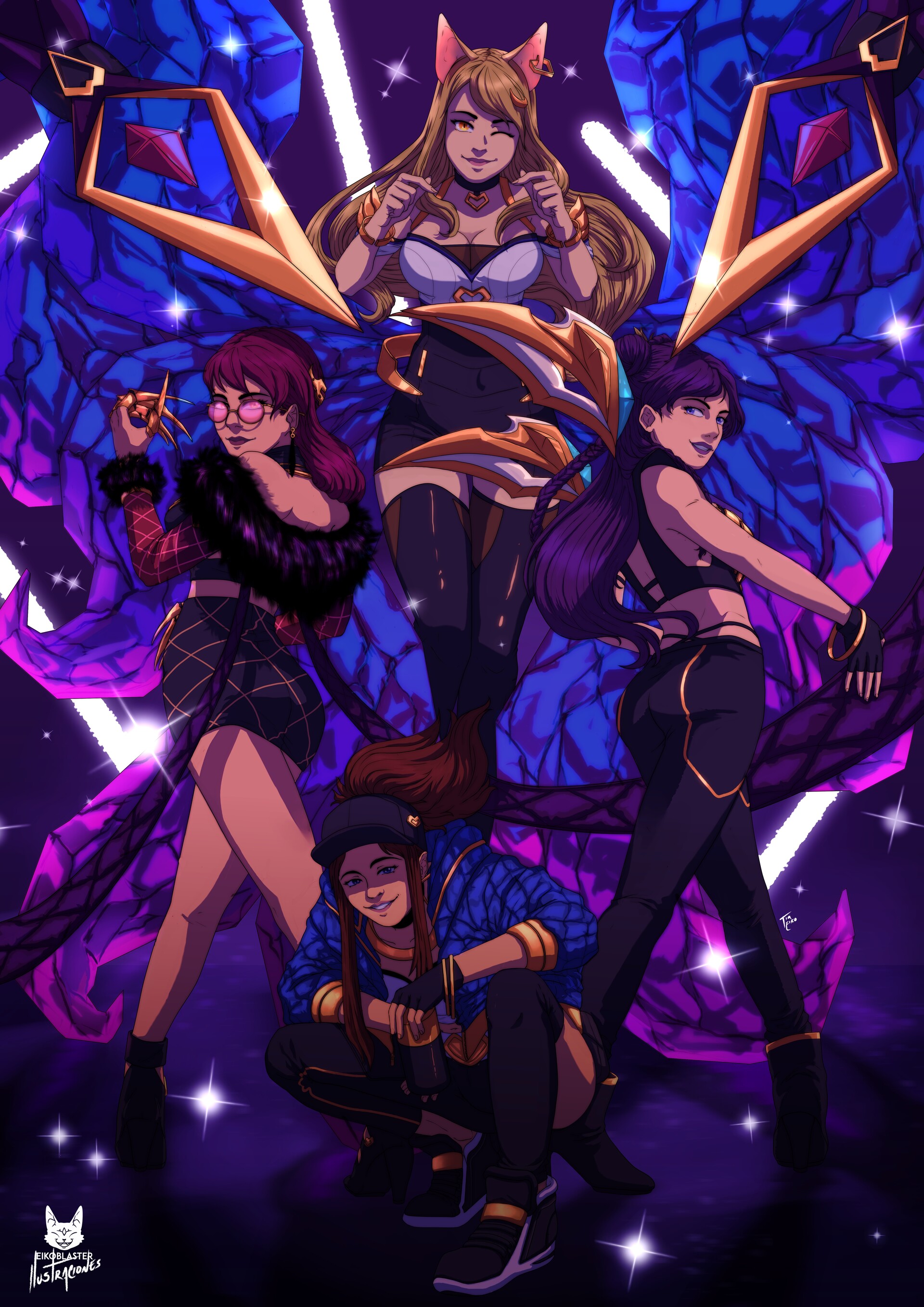 ArtStation - KDA, .EIKOBLASTER