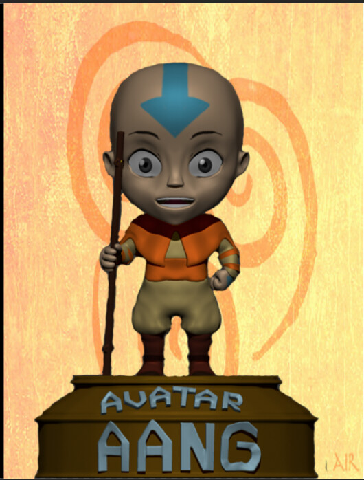 Avatar Aang Chibi: Đón xem hình ảnh về chú nhân vật đáng yêu nhất trong Avatar: Thợ săn phong thần - Avatar Aang dưới hình dạng chibi cực đáng yêu. Sẽ không ai có thể cưỡng lại được nụ cười trên môi khi nhìn thấy hình ảnh này đâu!