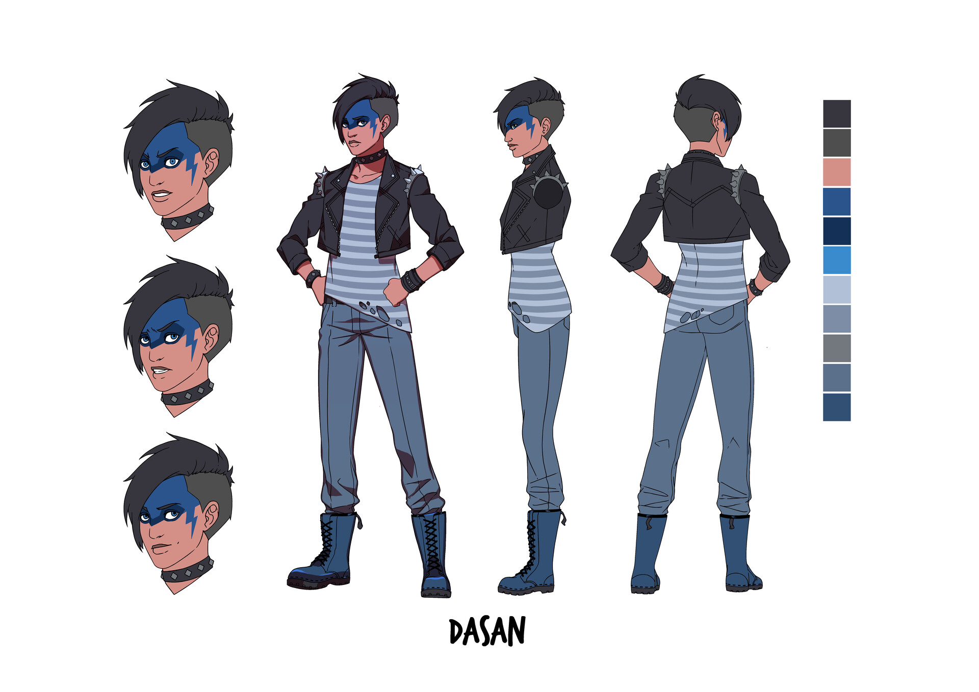 Artstation Extraordinary Mosiah Character Sheet Aaron Joseph
