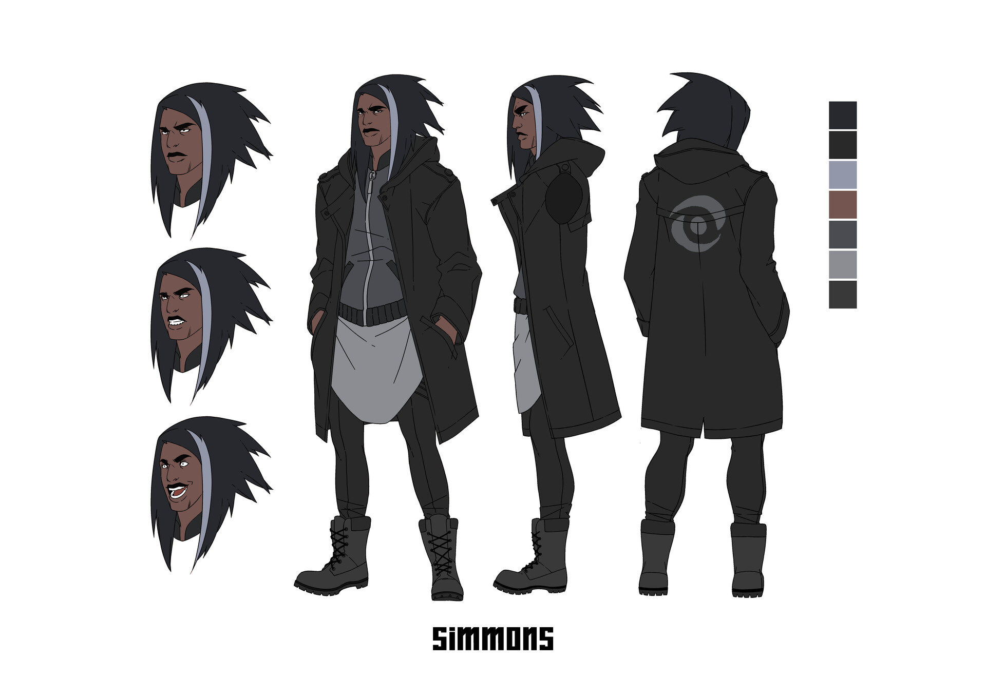 Artstation Extraordinary Mosiah Character Sheet Aaron Joseph