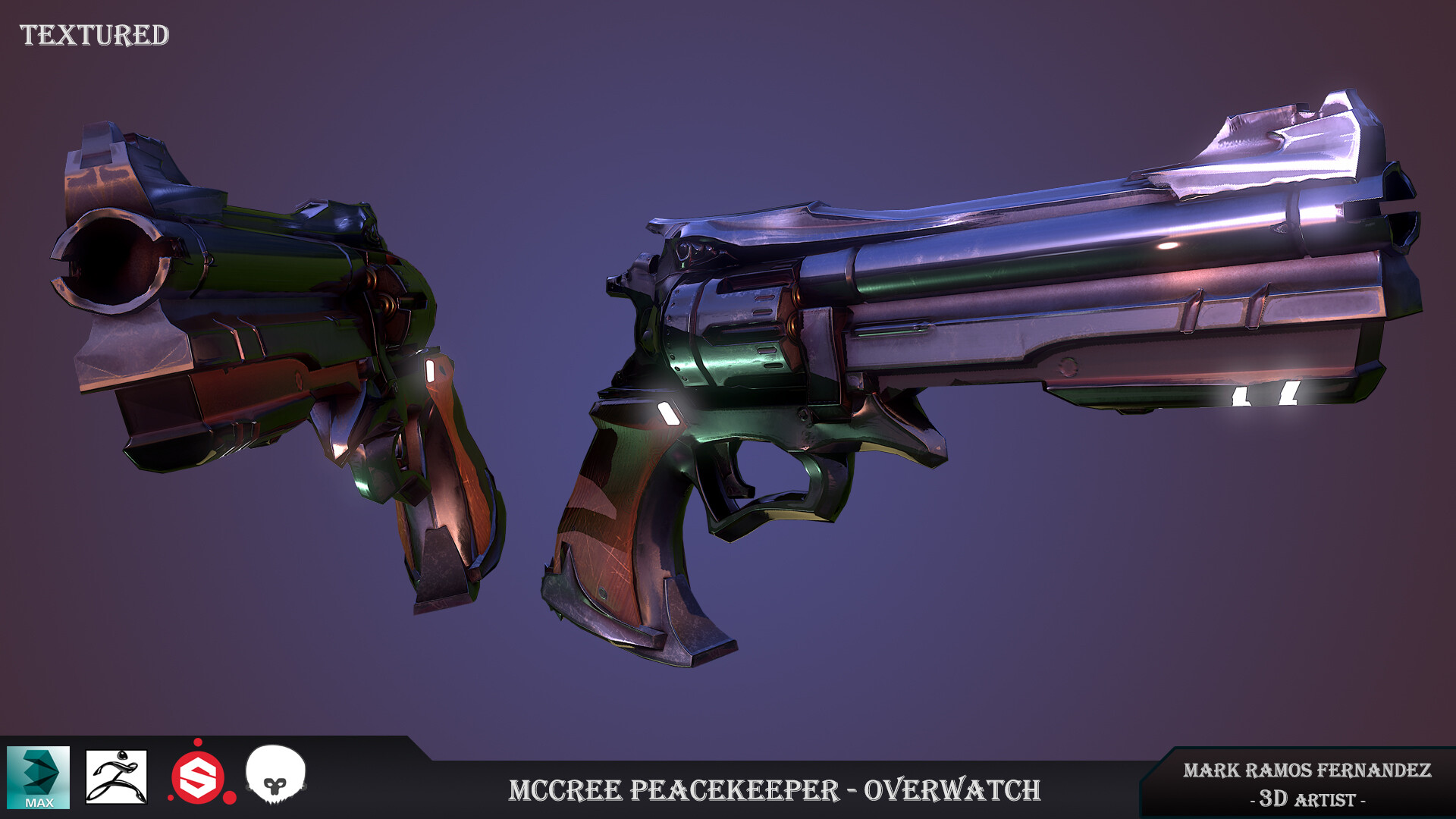 Artstation Mccree Peacekeeper Overwatch Fanart Mark Ramos