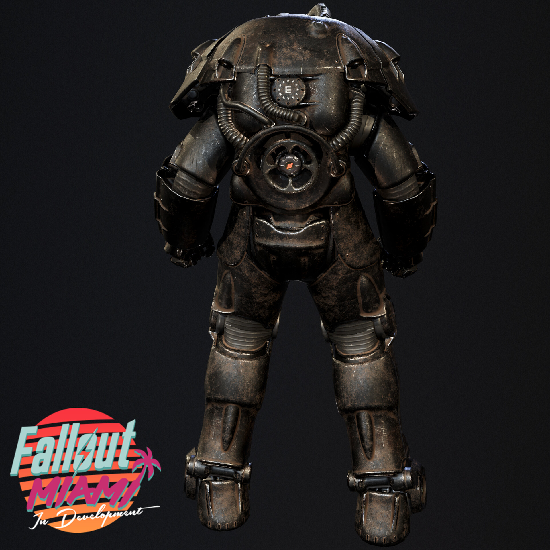 Tyler Woods Fallout Miami Enclave X 01 Advanced Power Armor And Frame