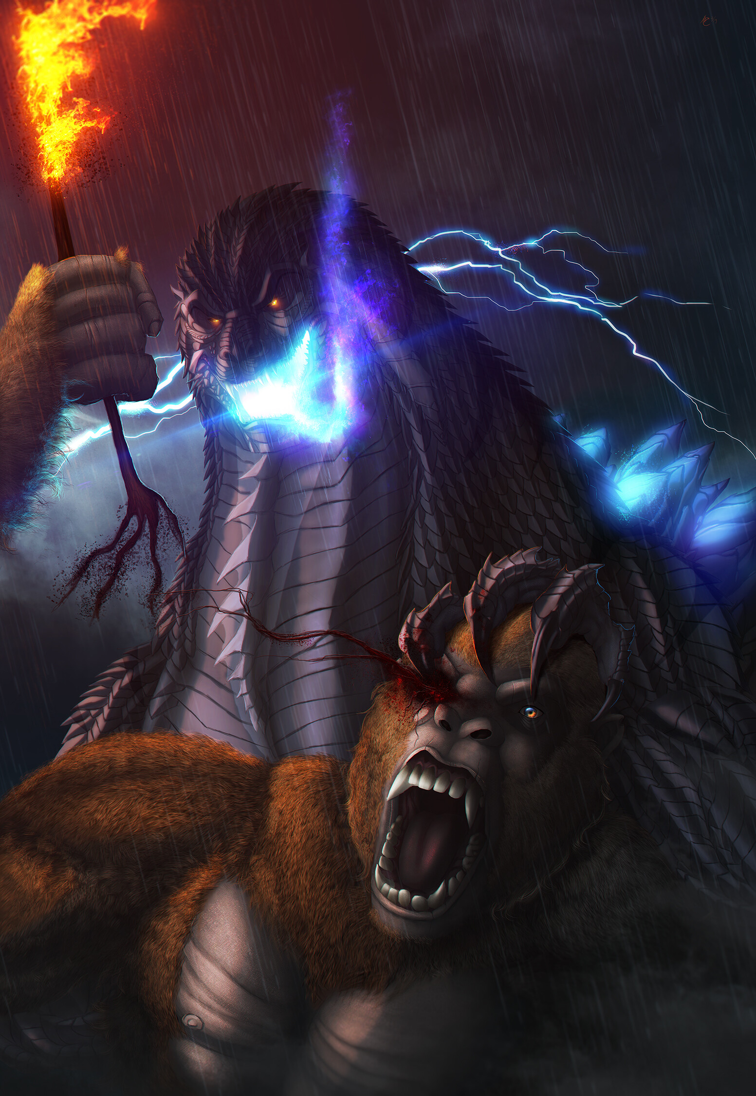 Artstation Godzilla Vs Kong Christine Graham