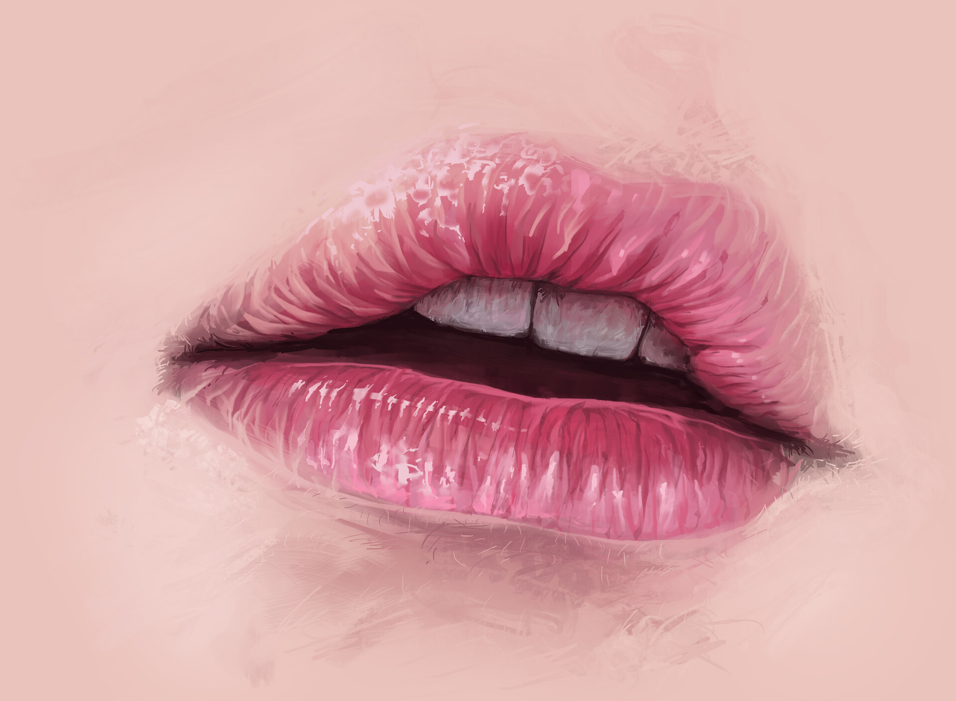 CGSHARE Book 【PORTRAIR】CG SHARE Game Art MOUTH SPEED PAINTING