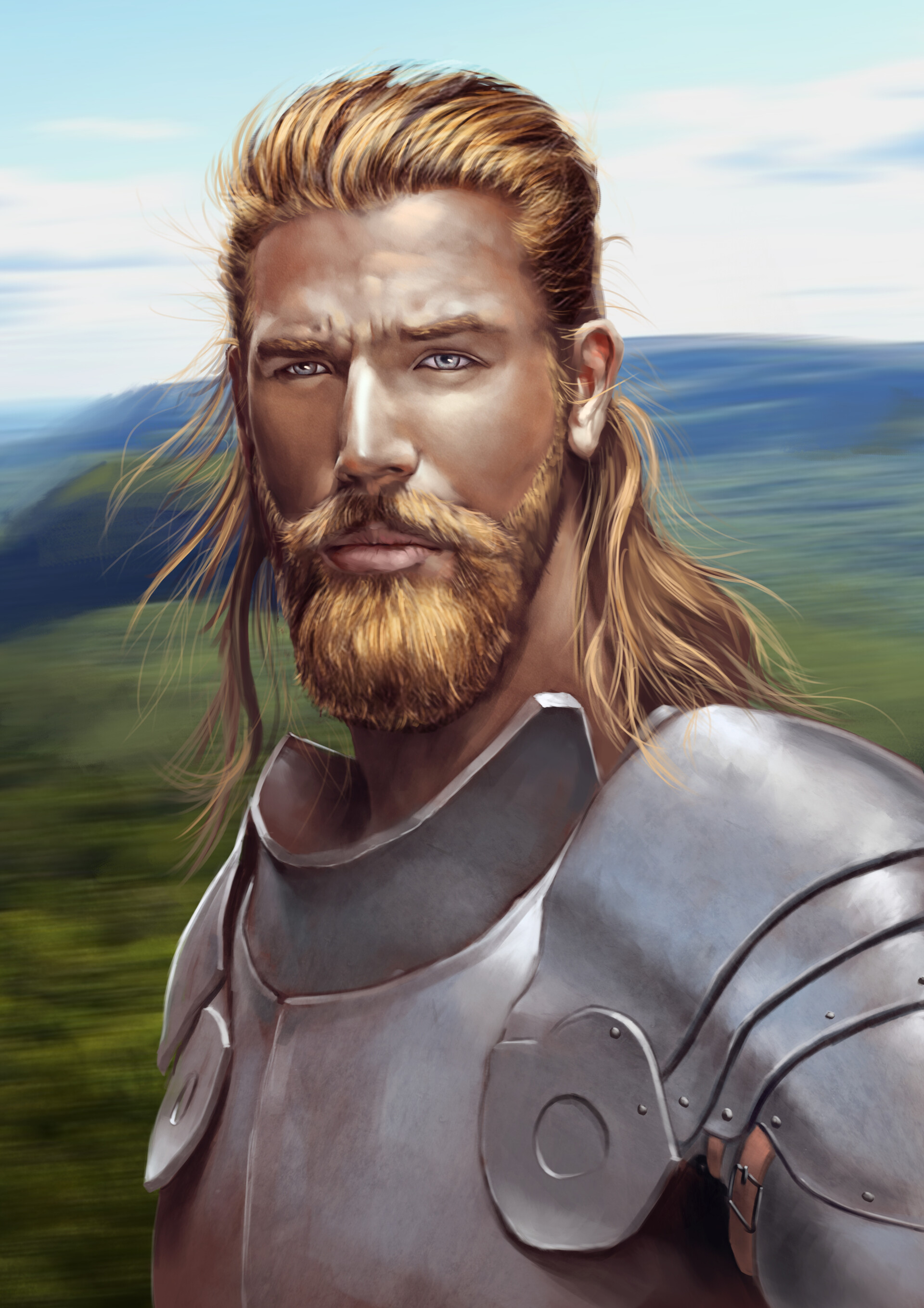 Artstation Fantasy Portrait Vaggelis Manousakas