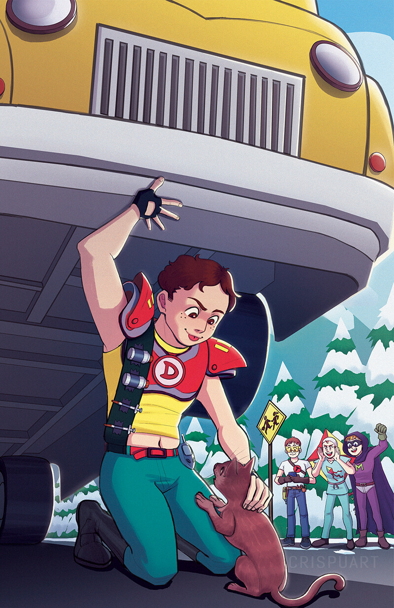 Artstation Super Friends Zine Submission 1 Koh Zhi Lin