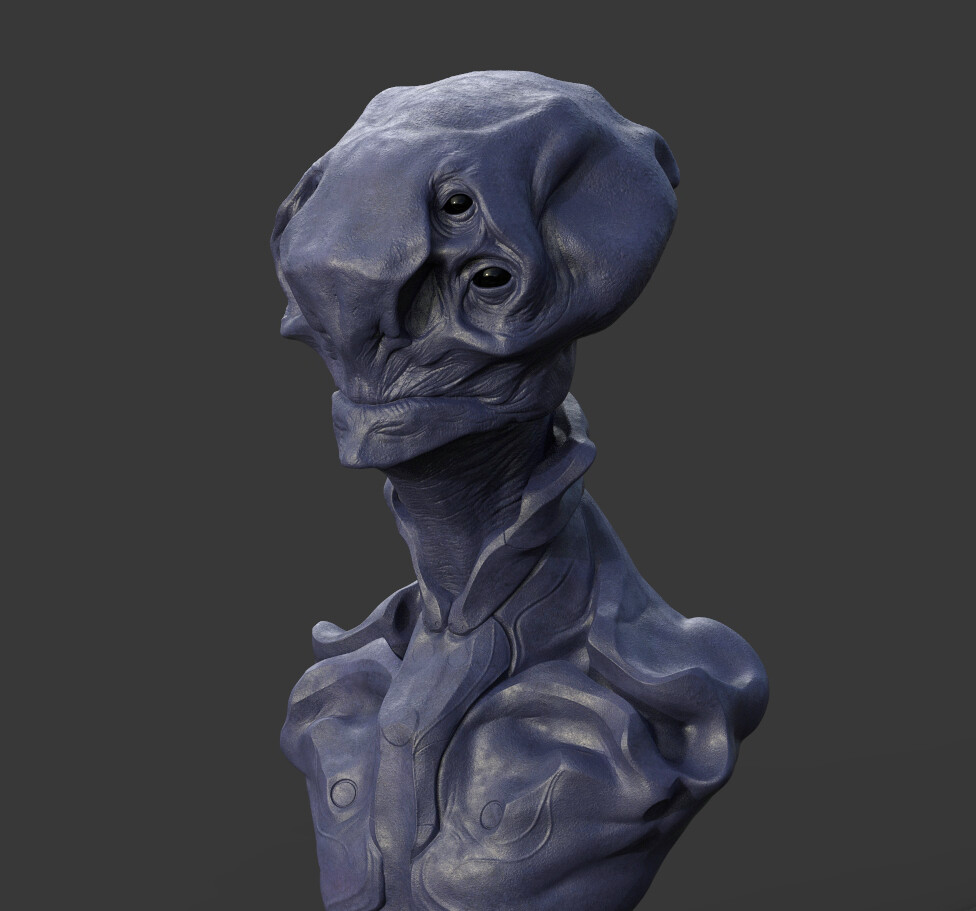Alien creature WIP