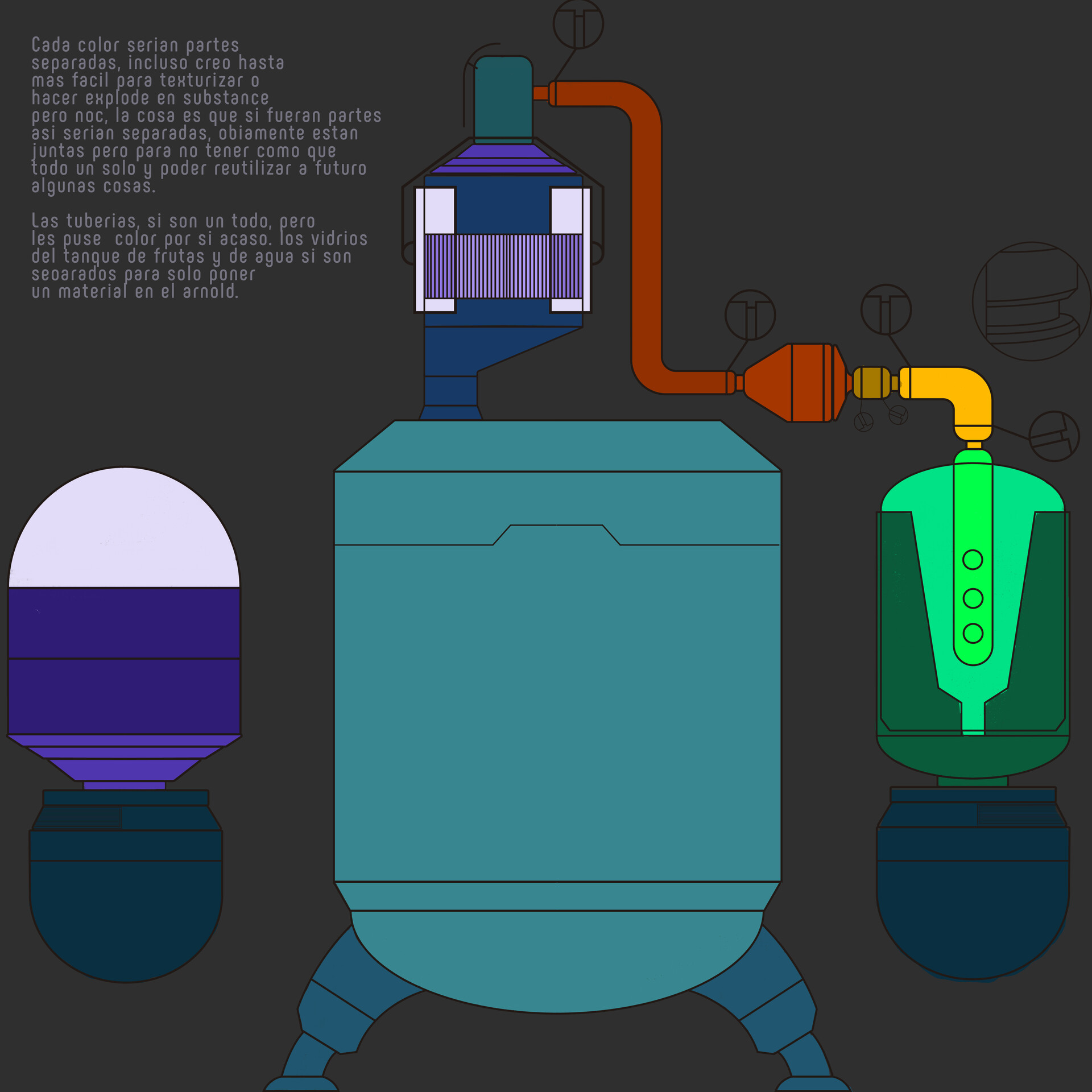 Artstation Juice Machine Michelle E Molina