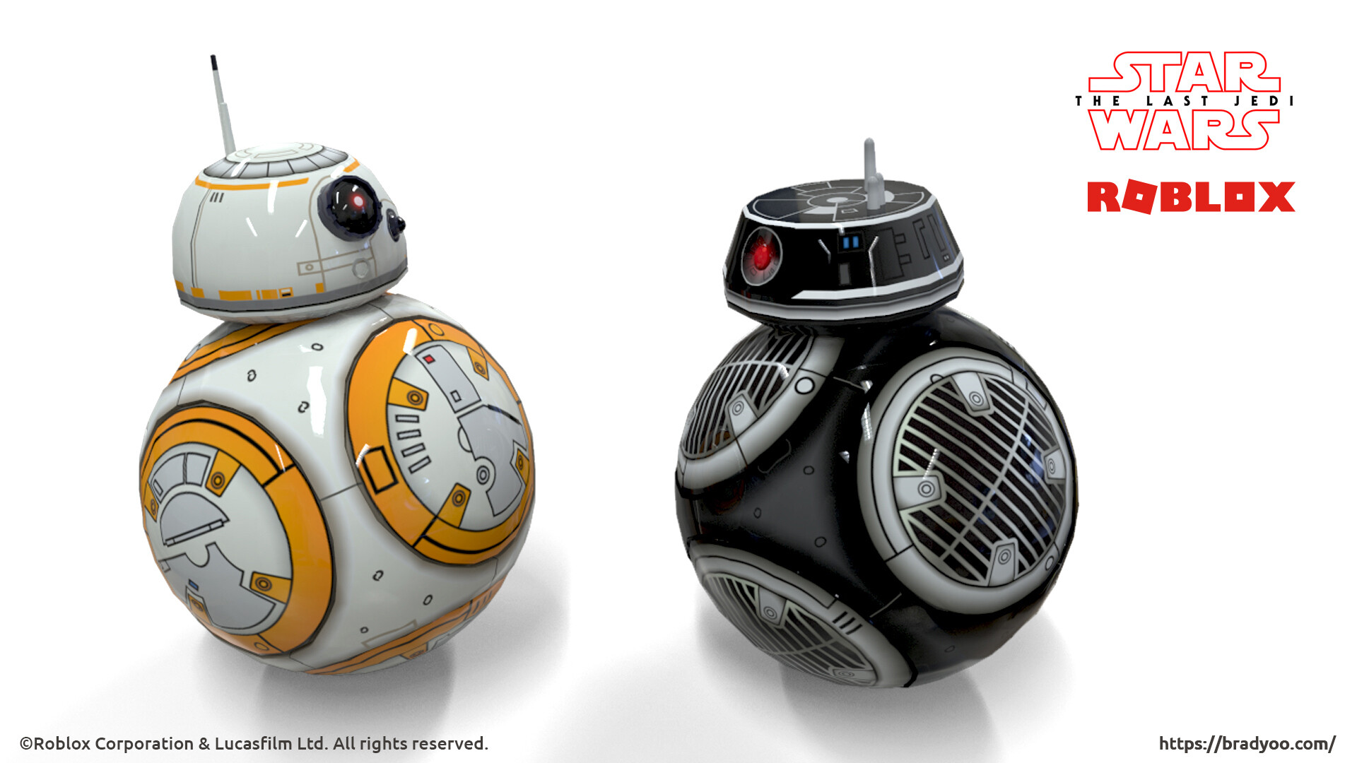 Artstation Star Wars Bb8 Bb9 Brad Yoo