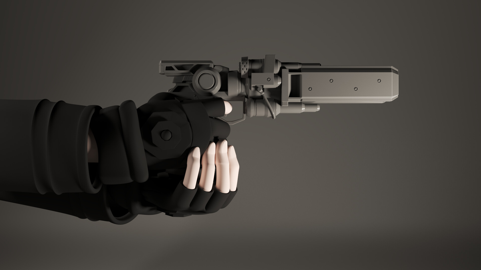 ArtStation - Black beard gun (First person + animation)