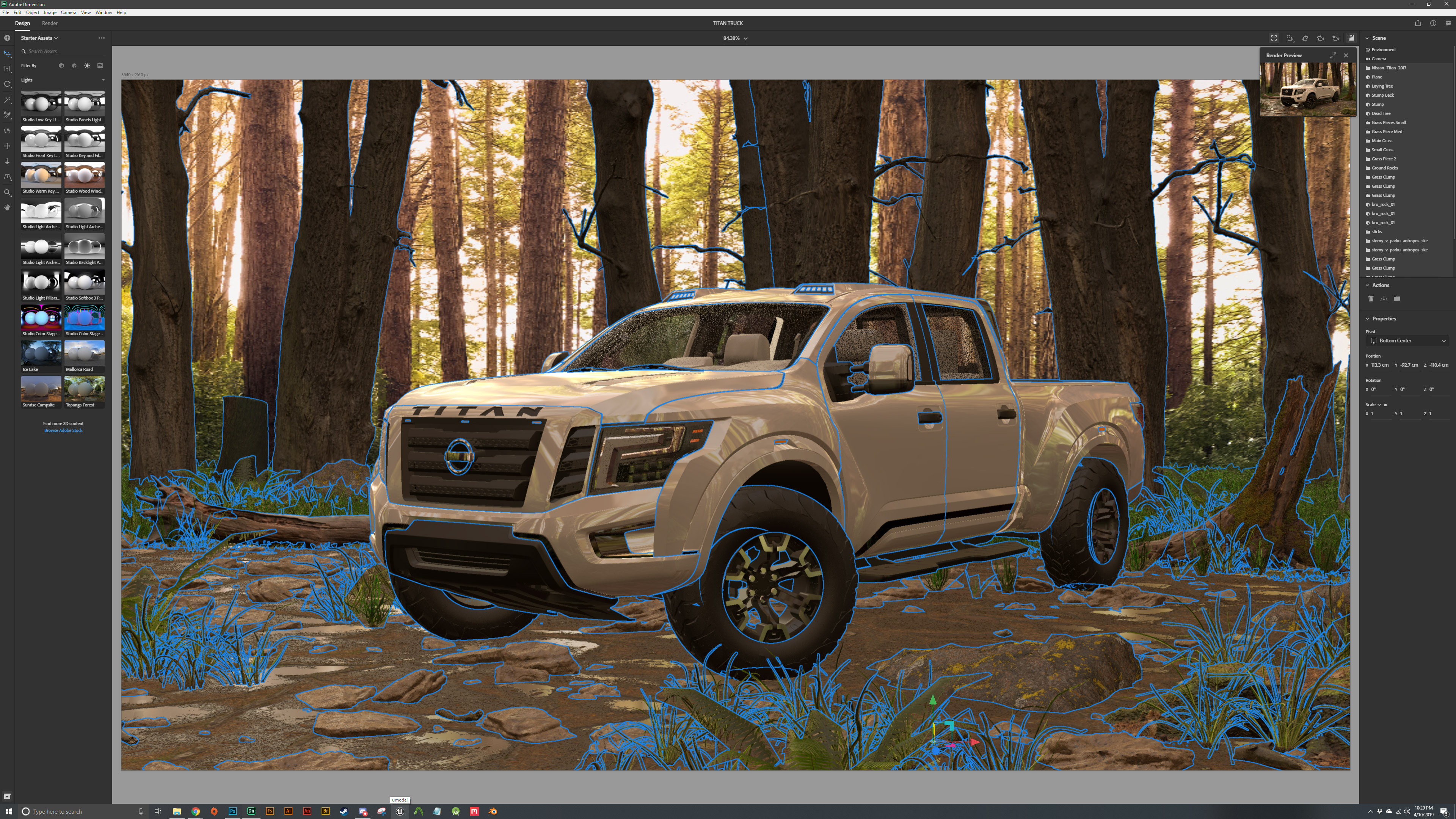 Adobe Dimension Setup