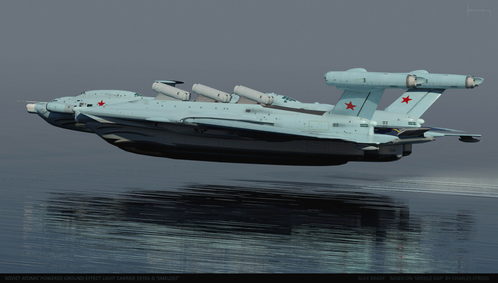 Ground Effect Aircraft Carrier