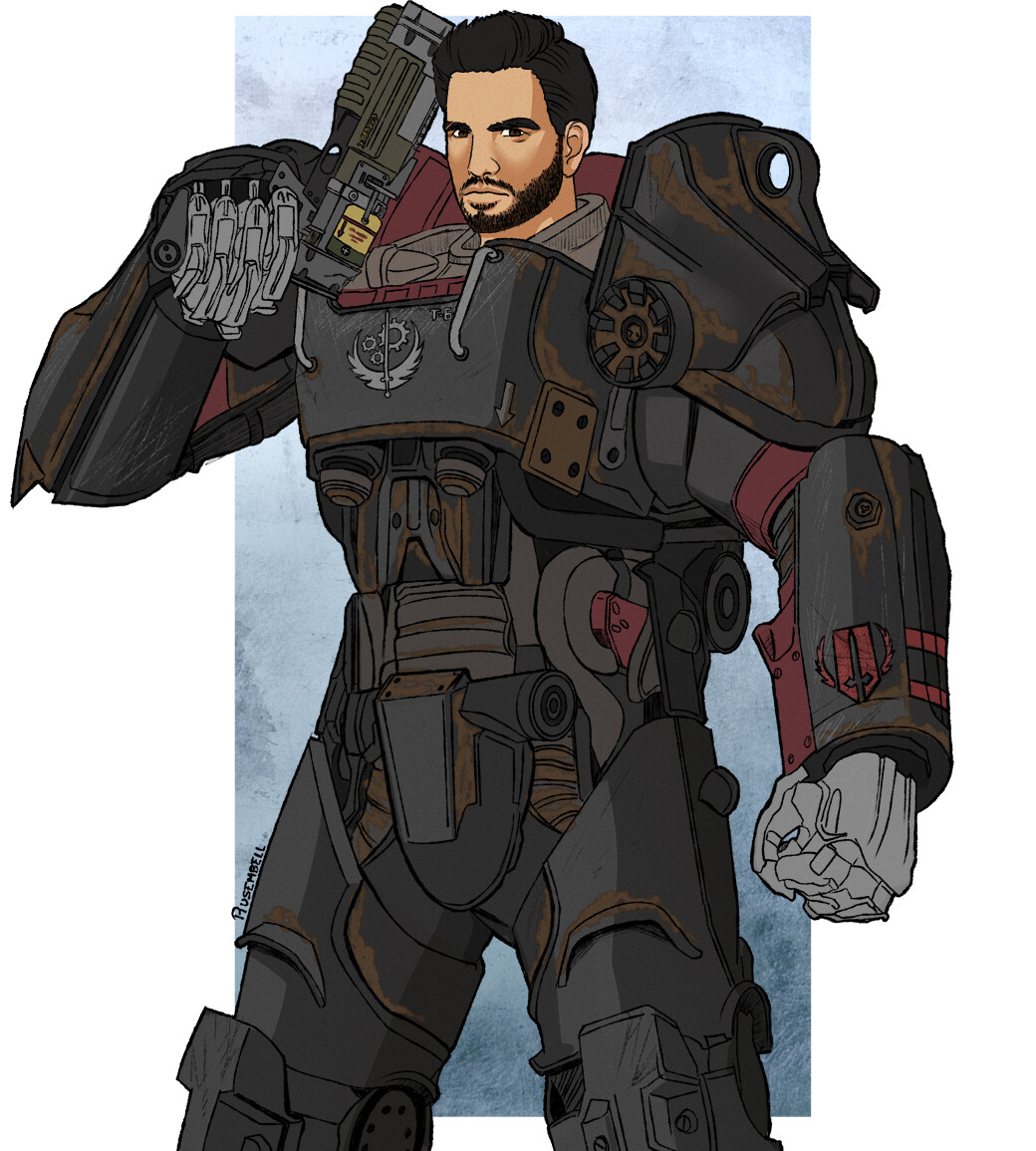 Artstation paladin danse