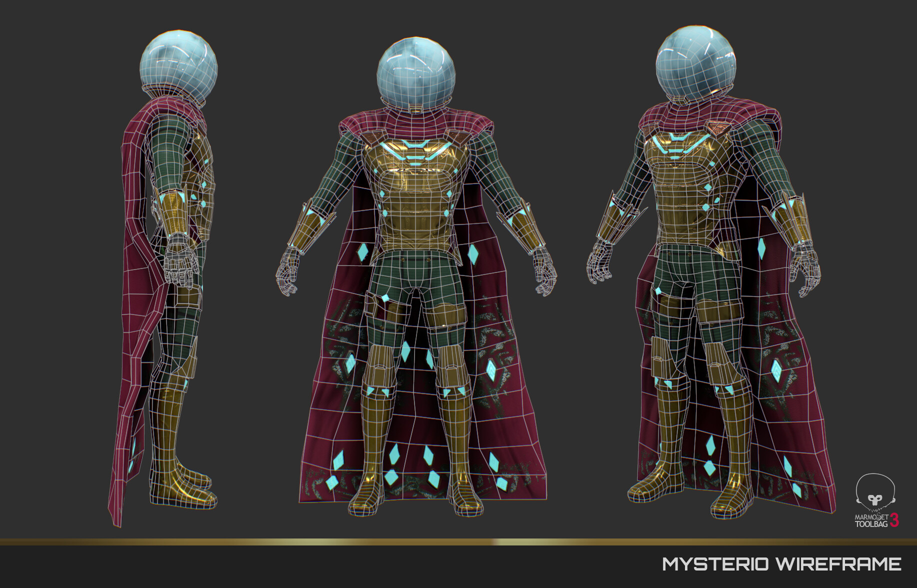 Artstation Mysterio Spider Man Far From Home Alejandro Moa