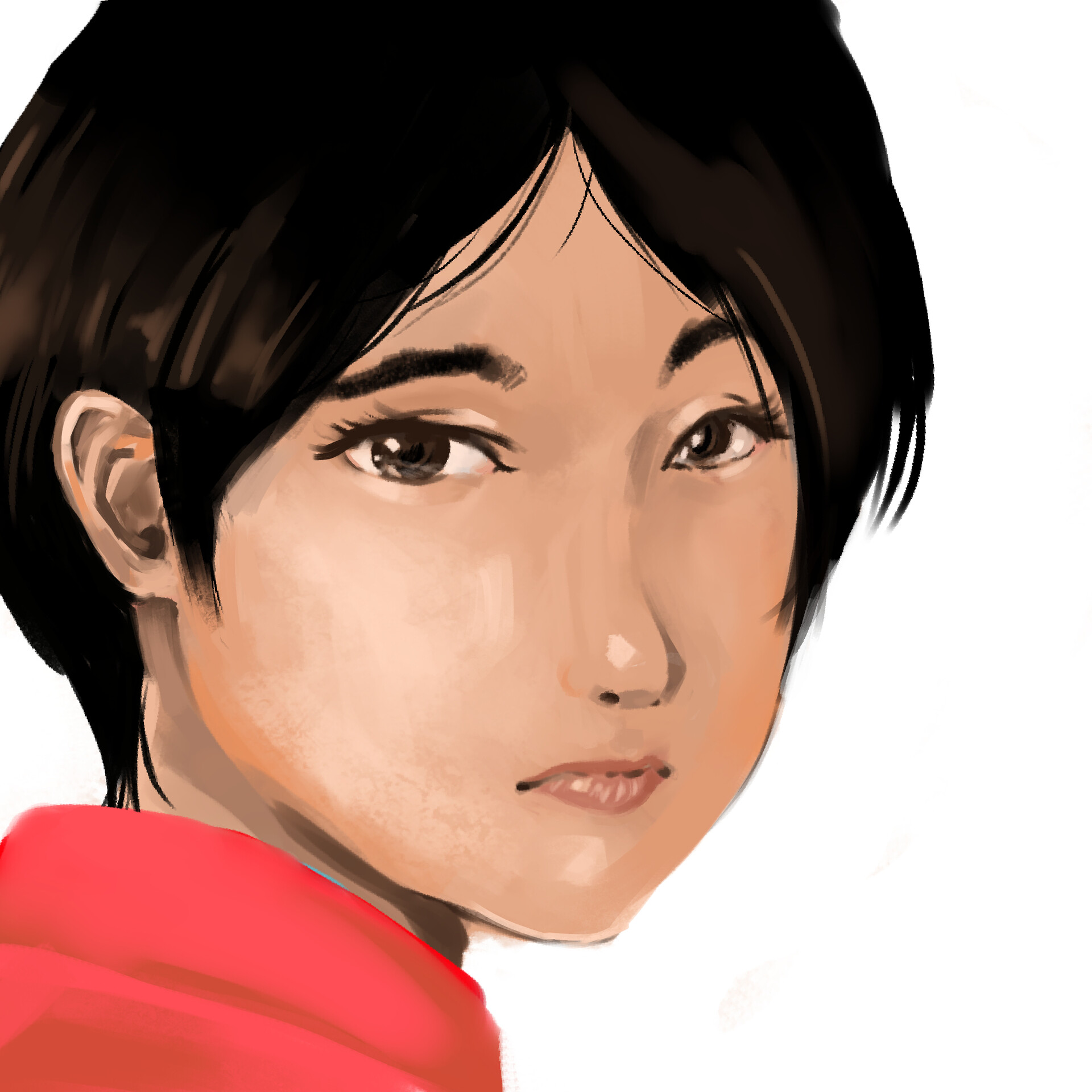 Artstation Face Painting Practice Zulfiqri Zulkifli