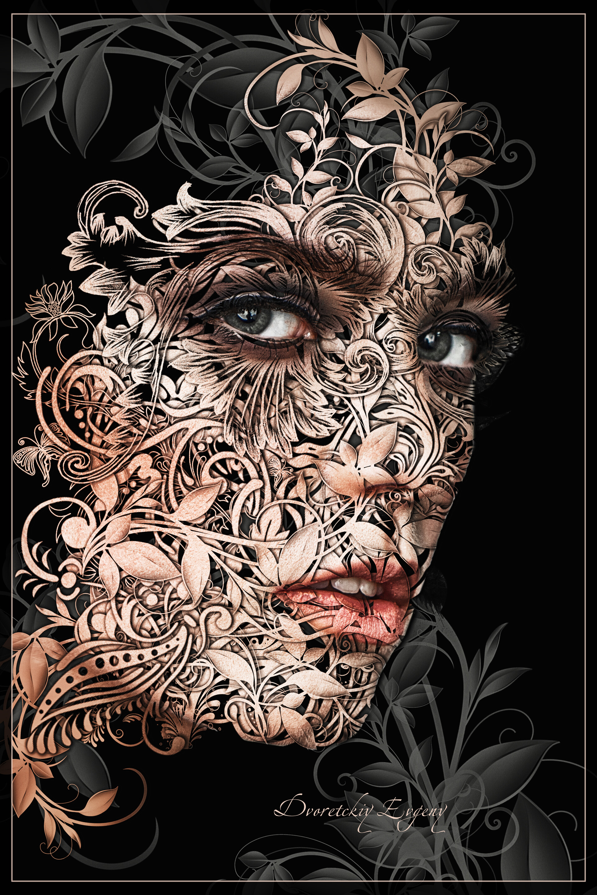 ArtStation - Abstract portrait
