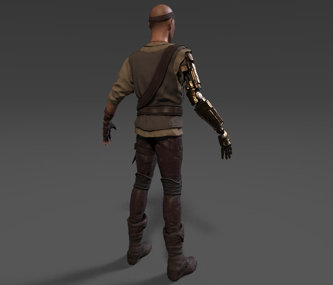 Material view in Substance Painter
