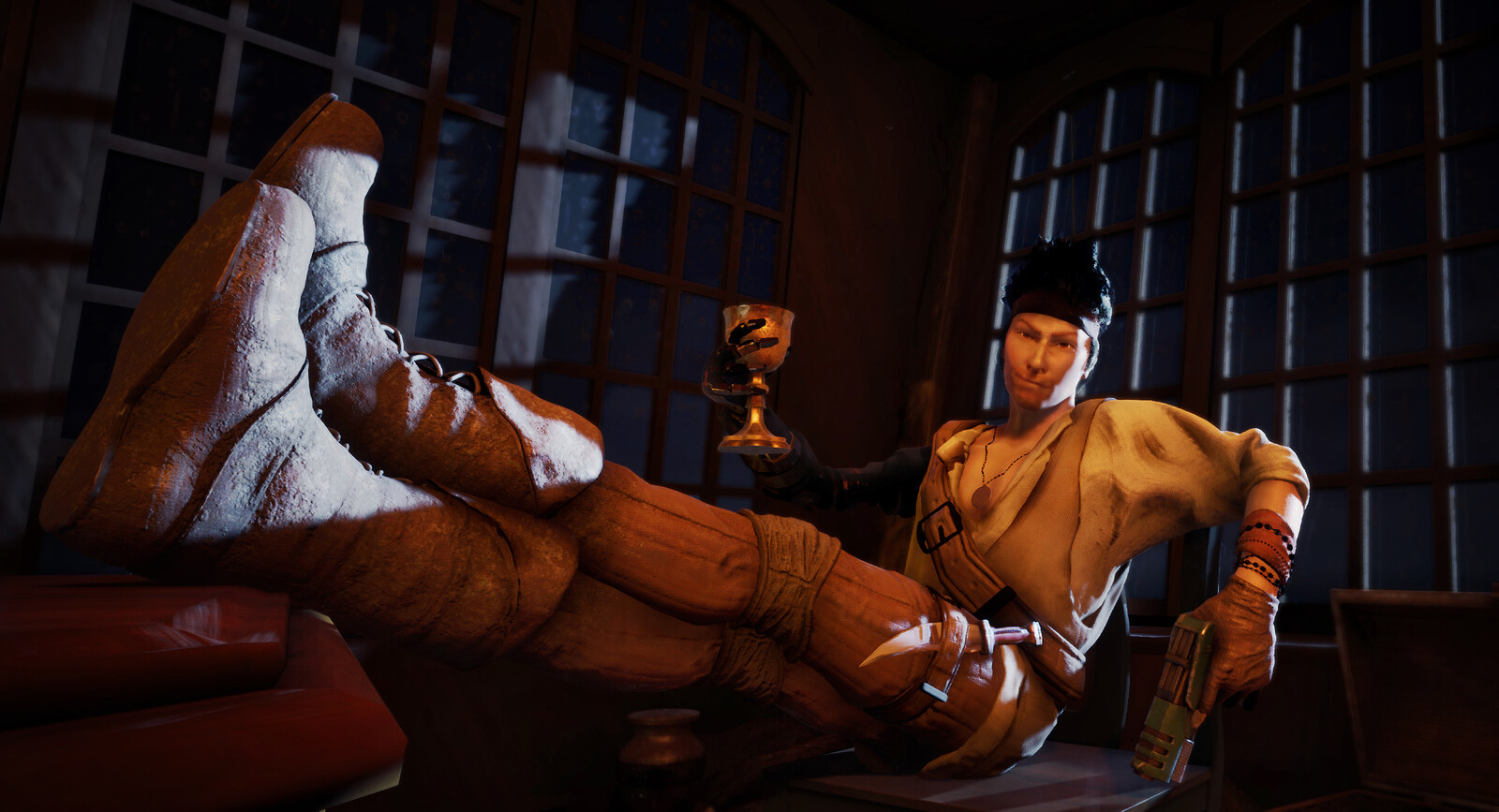Posed &amp; in Unreal Engine 4