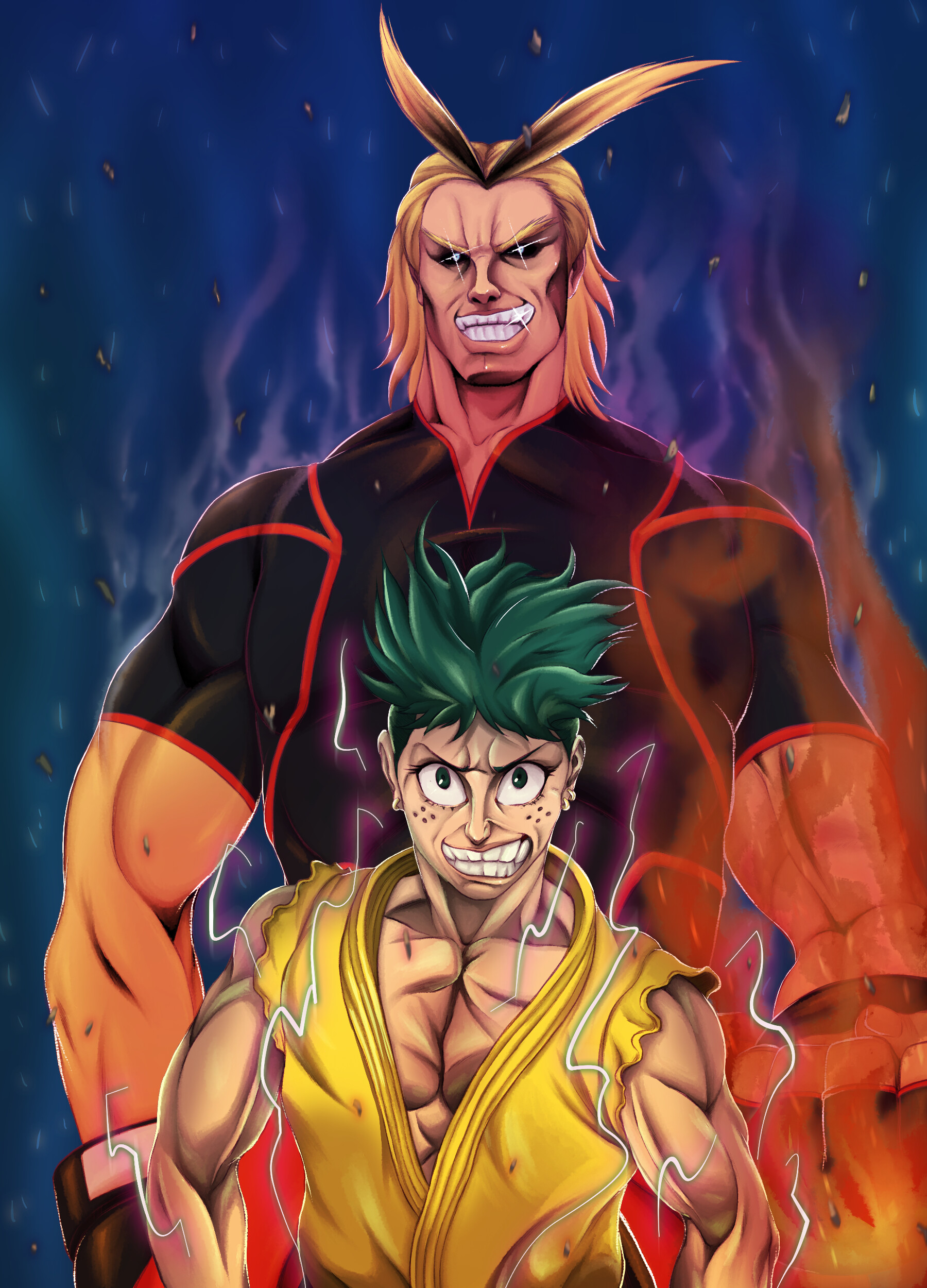 Artstation Street Fighter X My Hero Academia James Burrell Iii