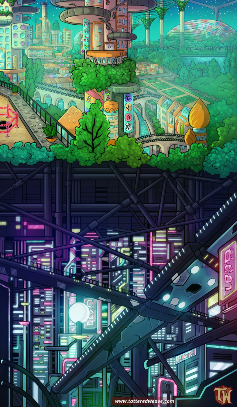 Cosmic Solarium - Full Map.