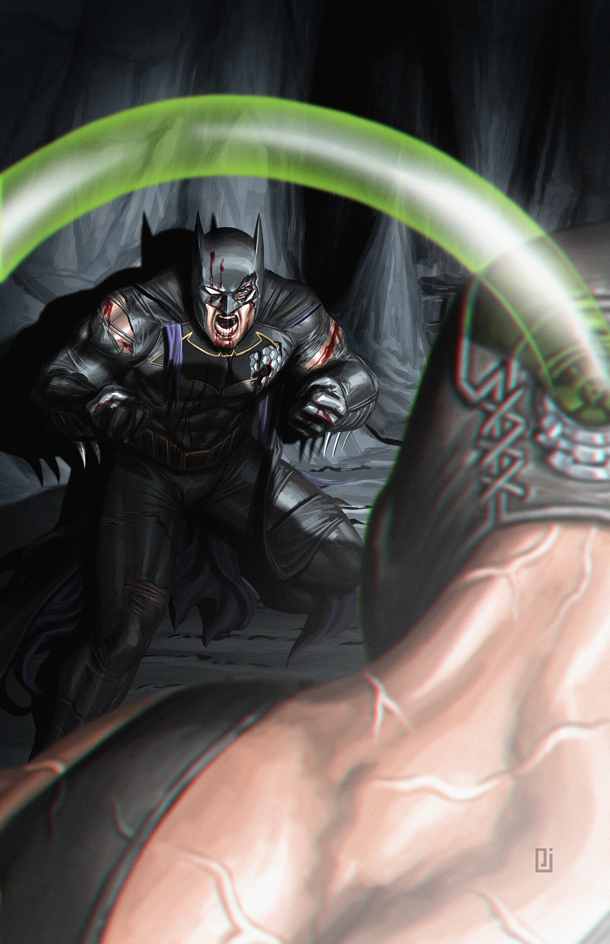 batman vs bane knightfall