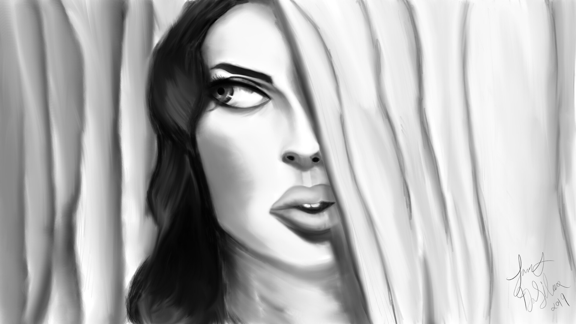 ArtStation Digitital pencil sketch