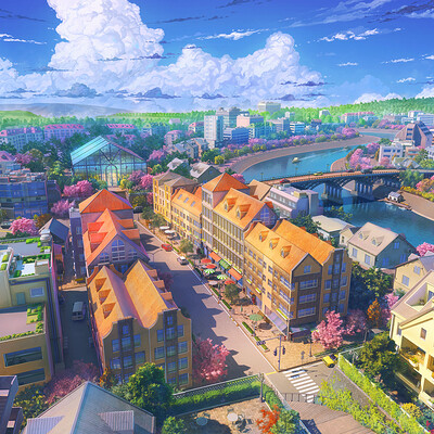 Artstation Arseniy Chebynkin Tokyo street by arsenixc on deviantart. artstation arseniy chebynkin