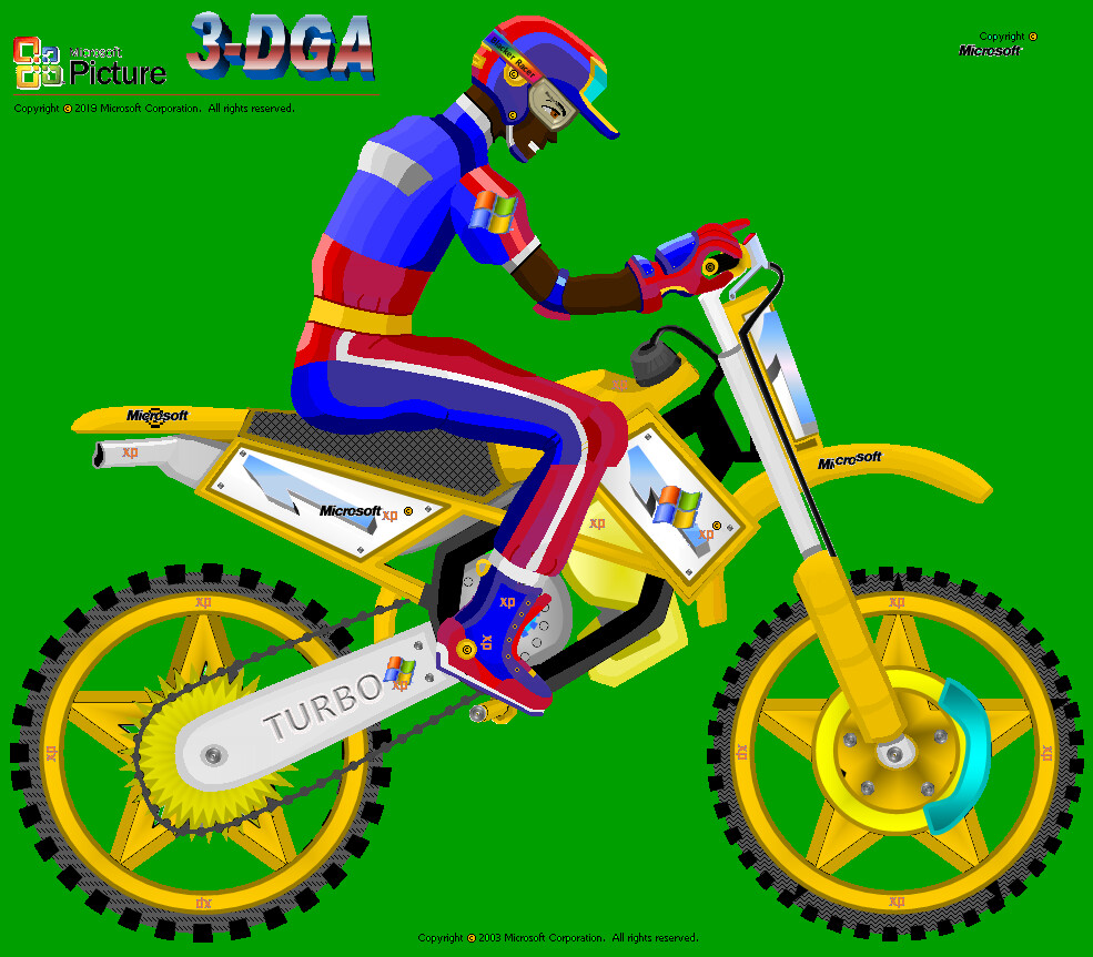 ArtStation - Microsoft-( Dirt Bike )