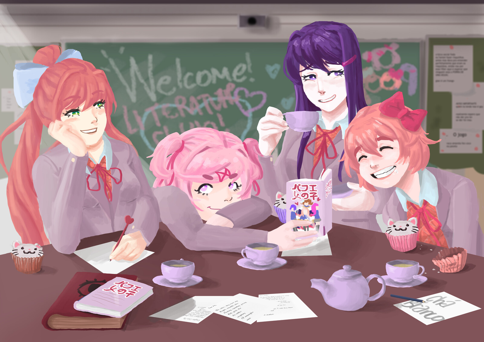 Ddlc все изображения