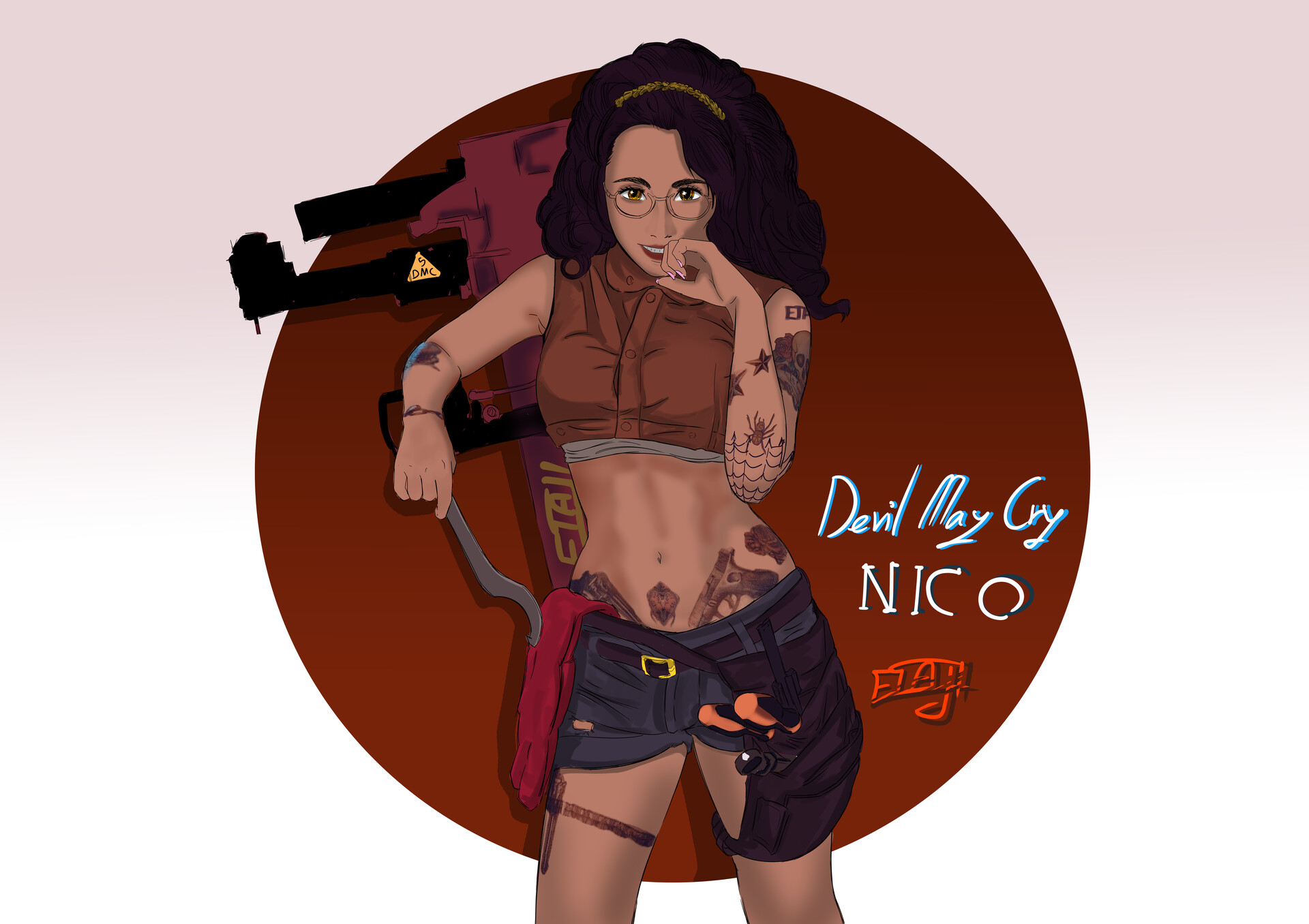 Nico - Devil - Personagens fictícios que eu adoraria pegar
