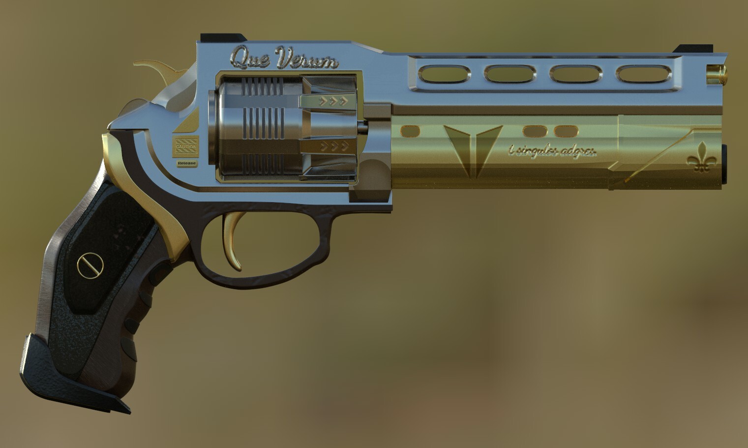 ArtStation Custom Hand Cannon