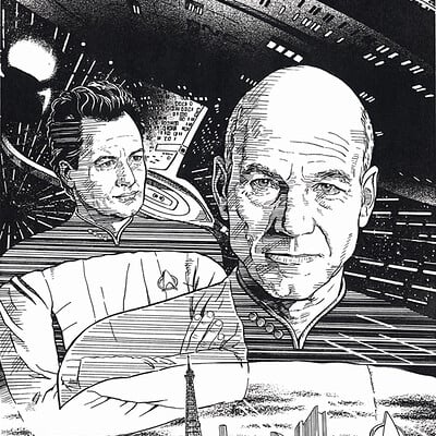Jerome moore sttng picard q