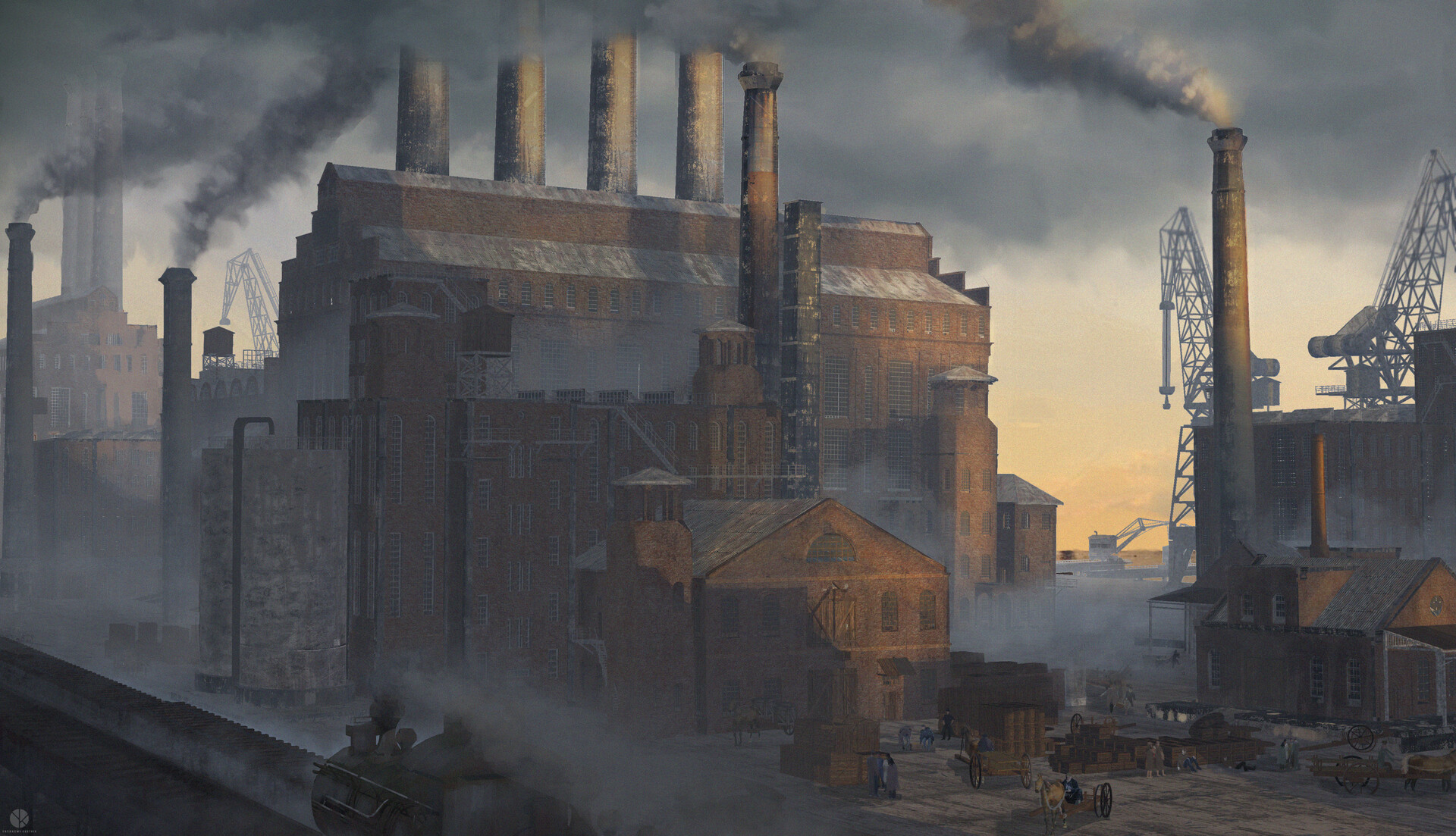 ArtStation Industrial Revolution