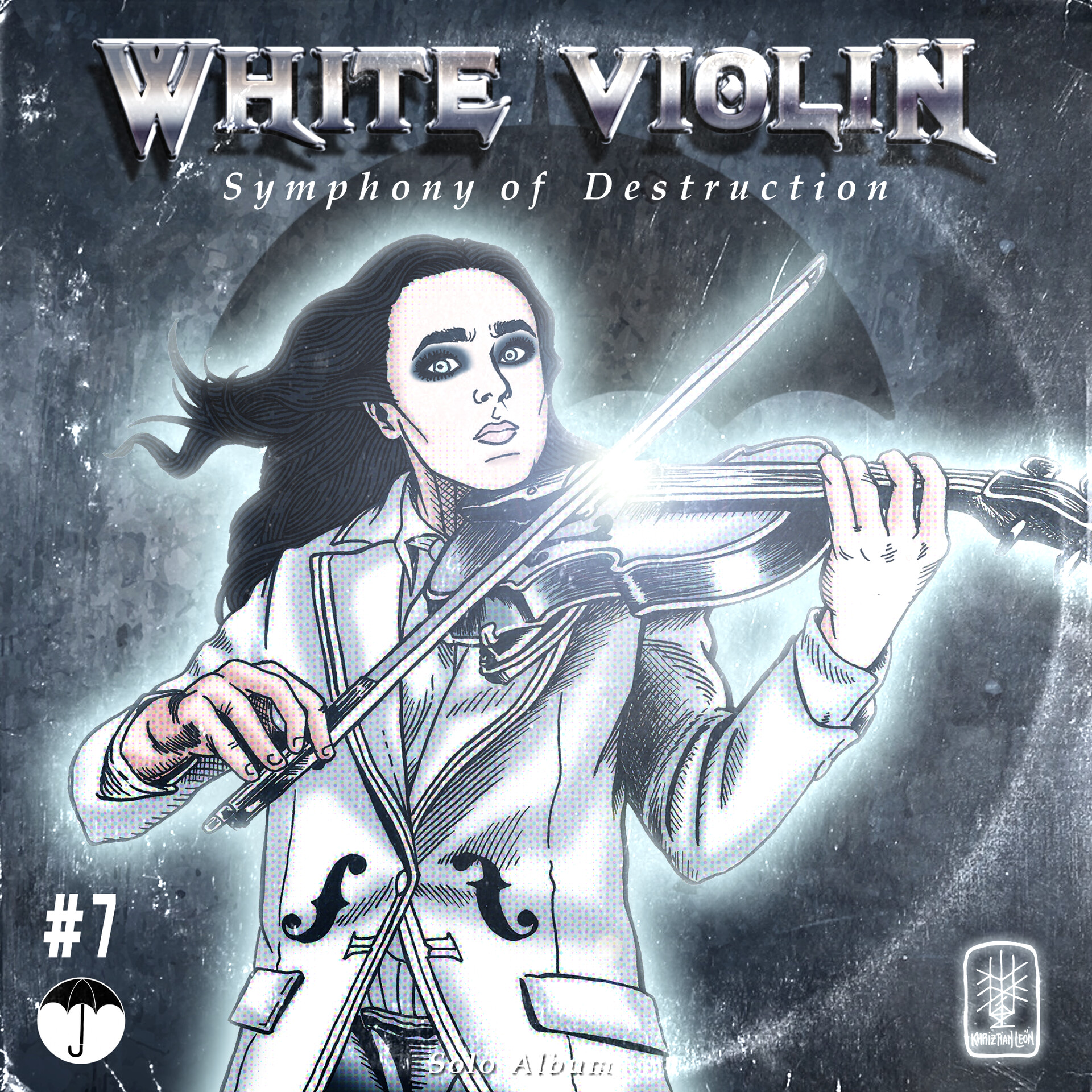 Artstation White Violin Symphony Of Destruction Khriztian Leon