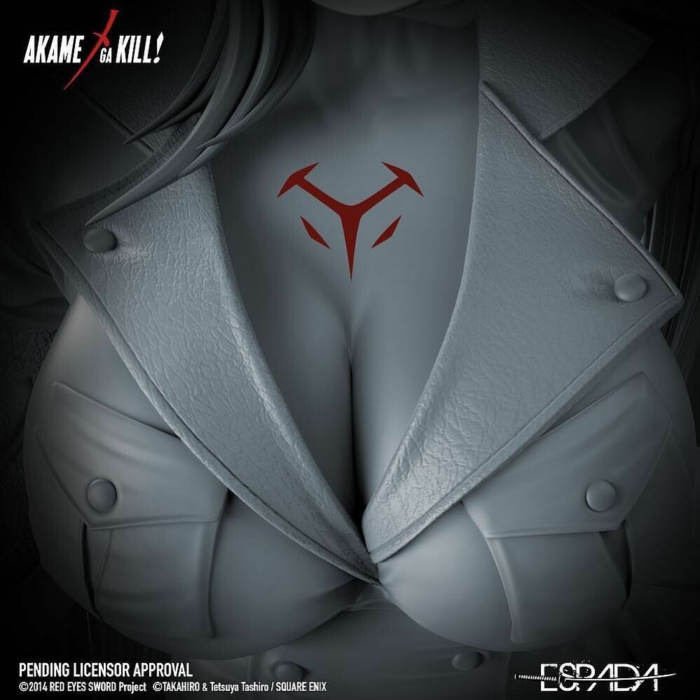 Artstation Teaser Esdeath Akame Ga Kill 1 6 Licensed