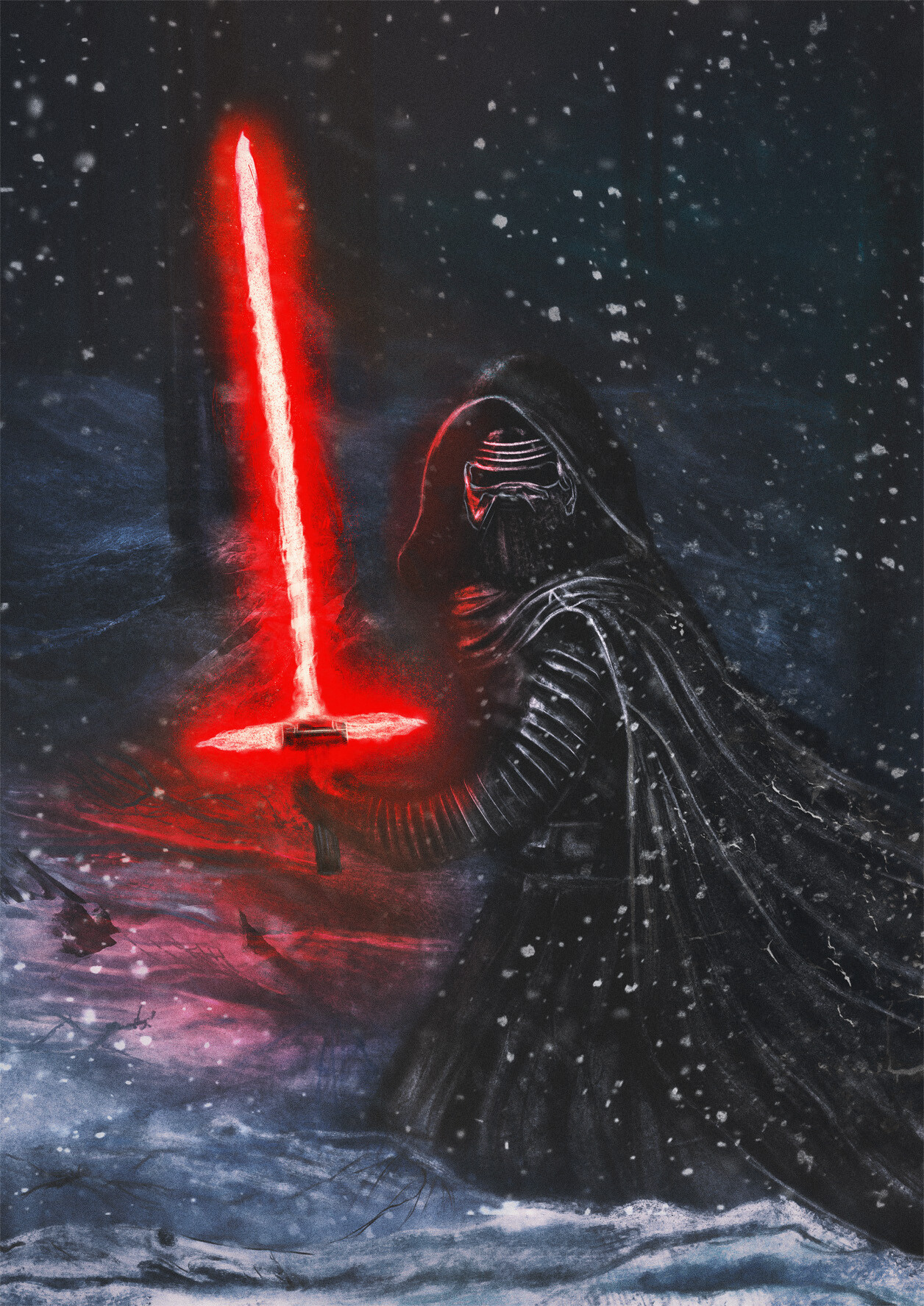 Alex Gilgenbach Kylo Ren In The Forest