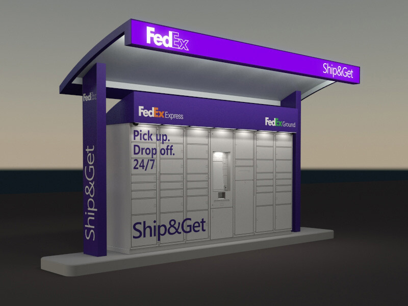 Matthew Donlan FedEx Ship&Get Lockers