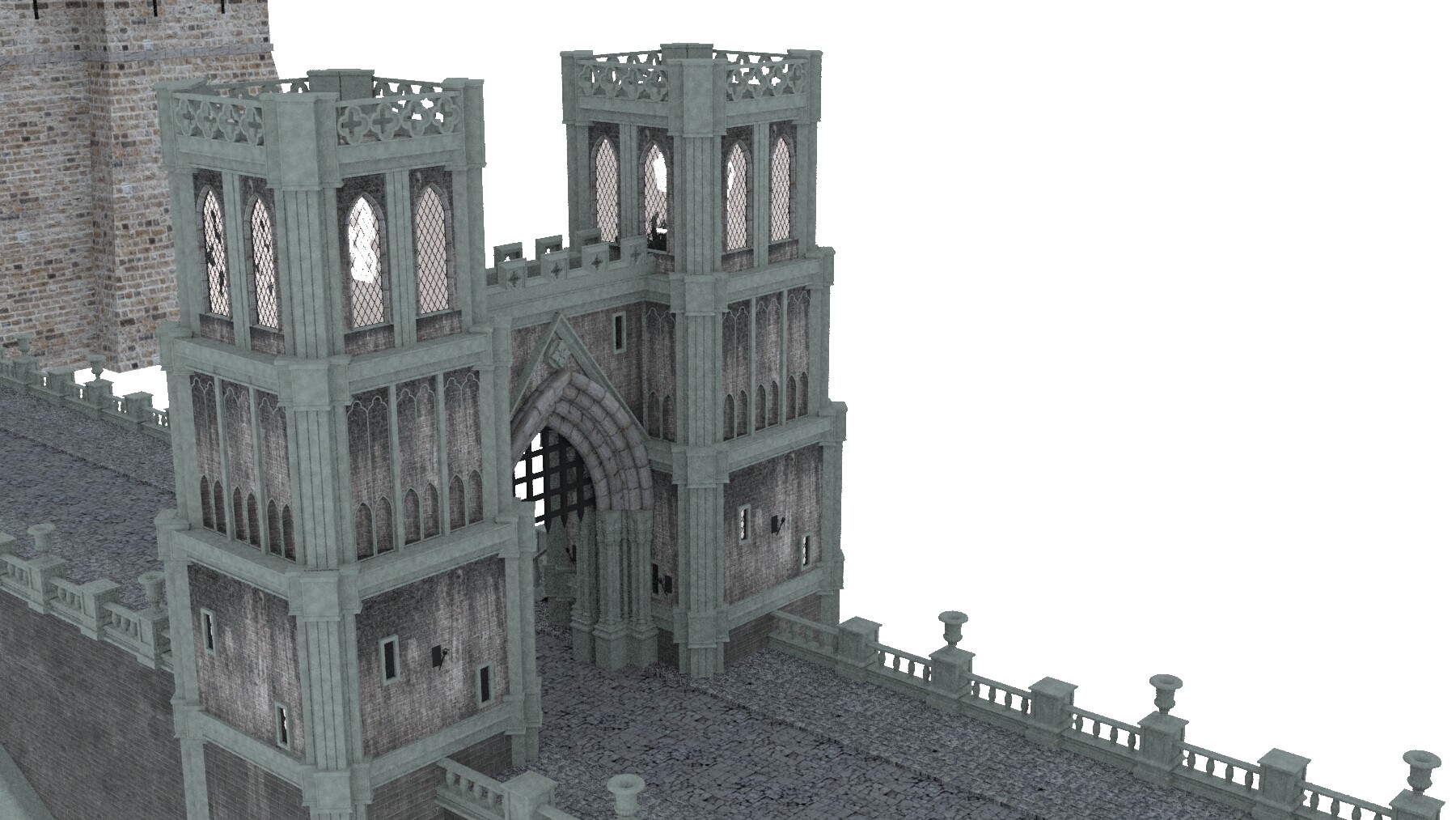 Artstation Castle Ravenloft Wip Milon Zed