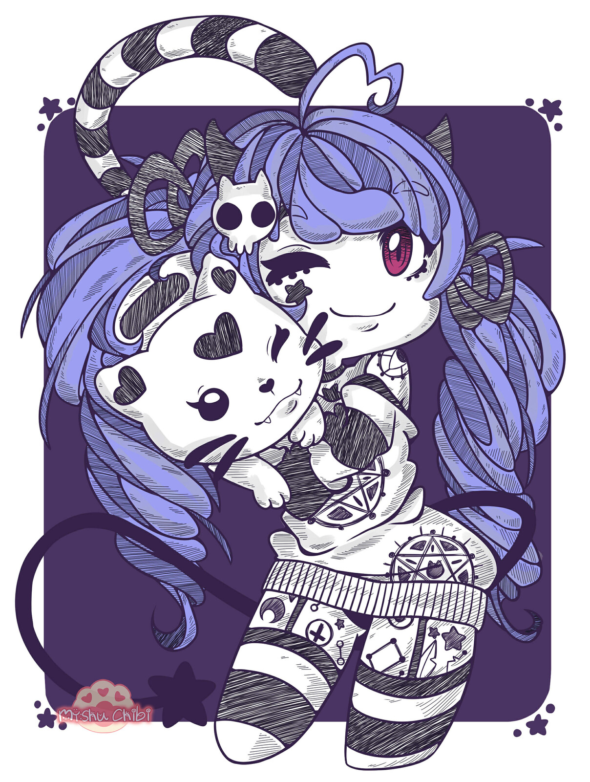 Inktober A Familiar Myshu Chibi Artstation Chibi pose reference (ultimate chibi base set #53) by nukababe on deviantart. inktober a familiar myshu chibi
