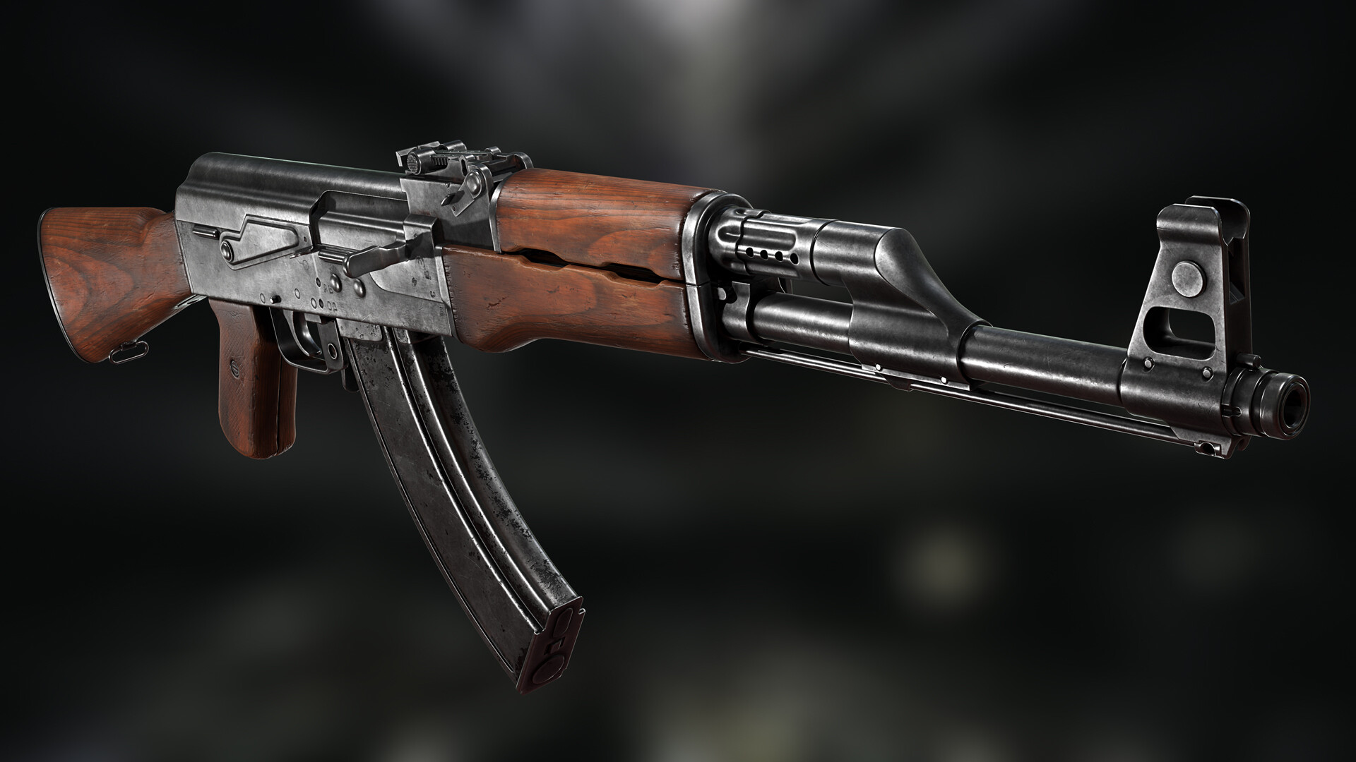 Ак 47 Вид Сбоку