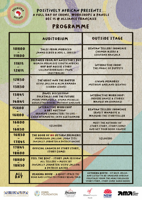 Programme for the festival where I was invited to co-host a workshop on illustration. Designed in InDesign