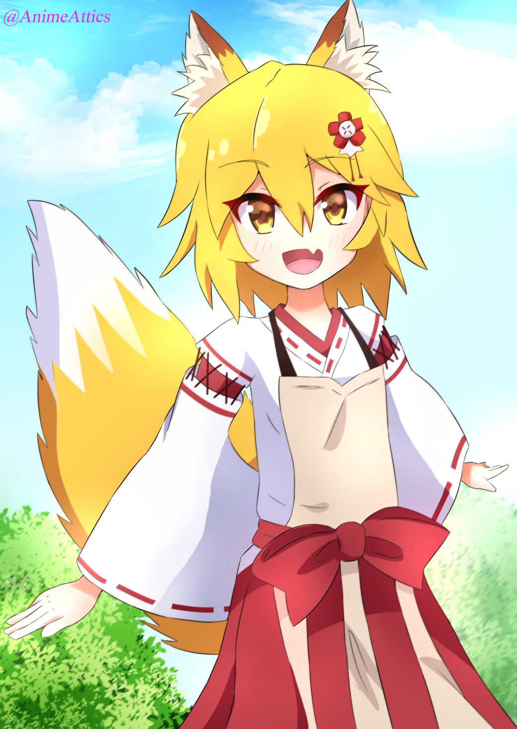 Artstation Senko San Fan Art Anime Attics