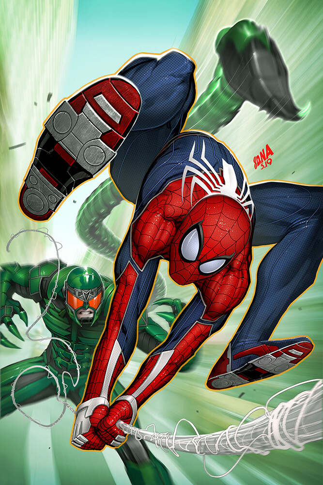 David Nakayama - Spider-Man Ps4 vs. Scorpion