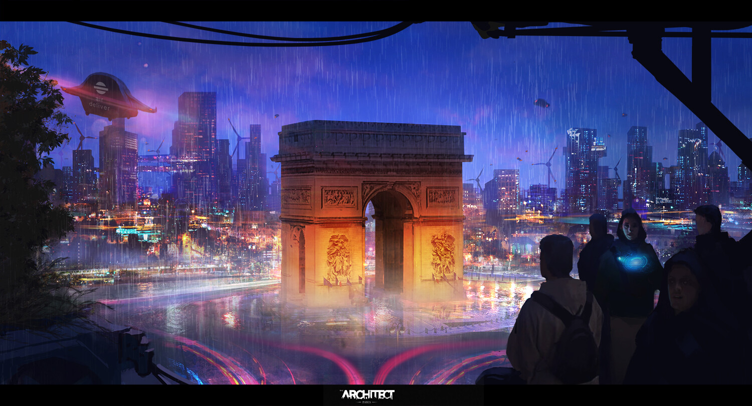 ArtStation The Architect Art test and whats next