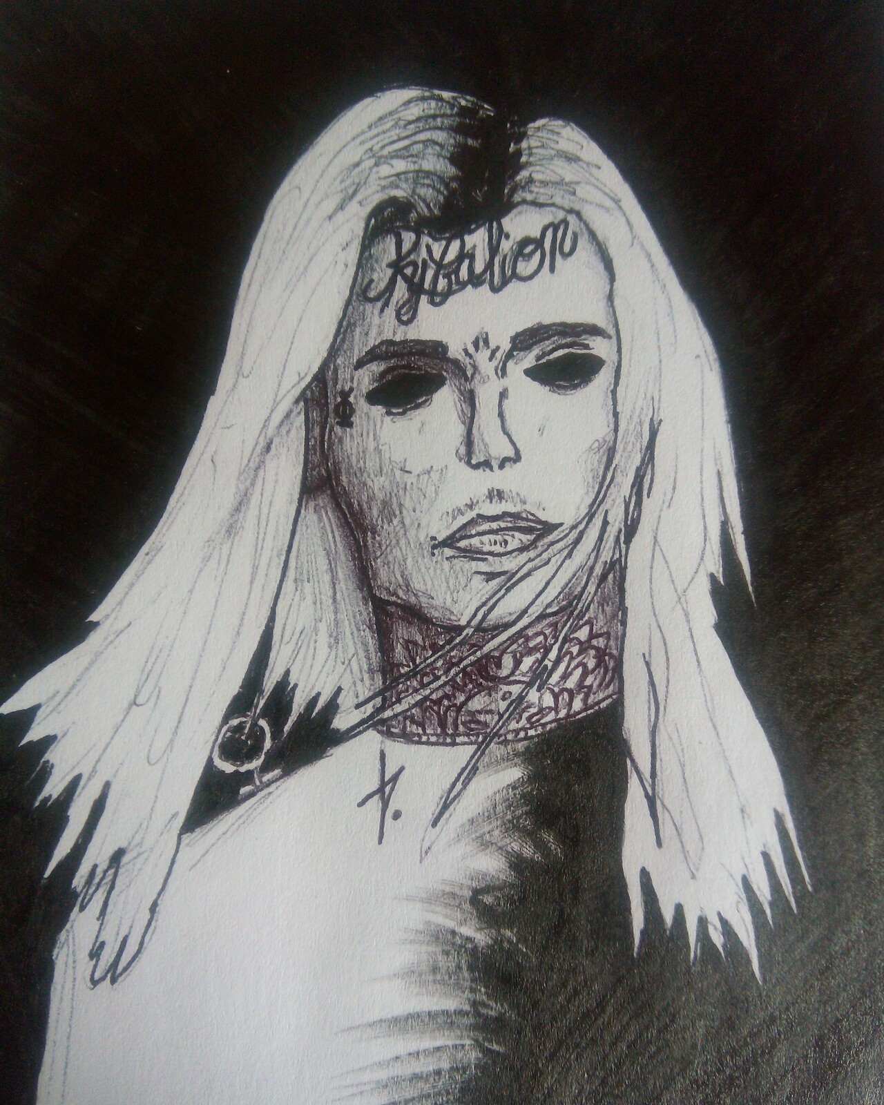 Artstation Portrait De Ghostemane Thom