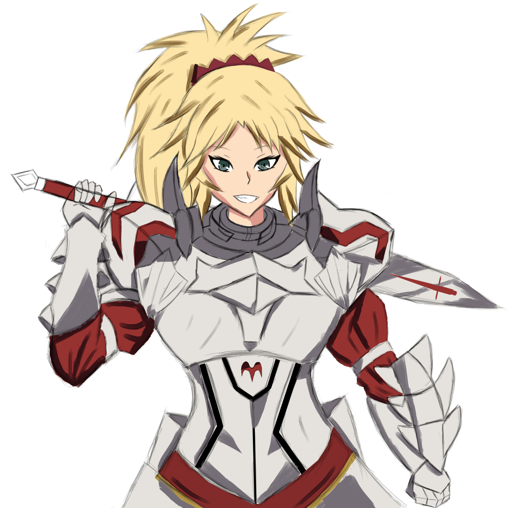 ArtStation - fate Mordred
