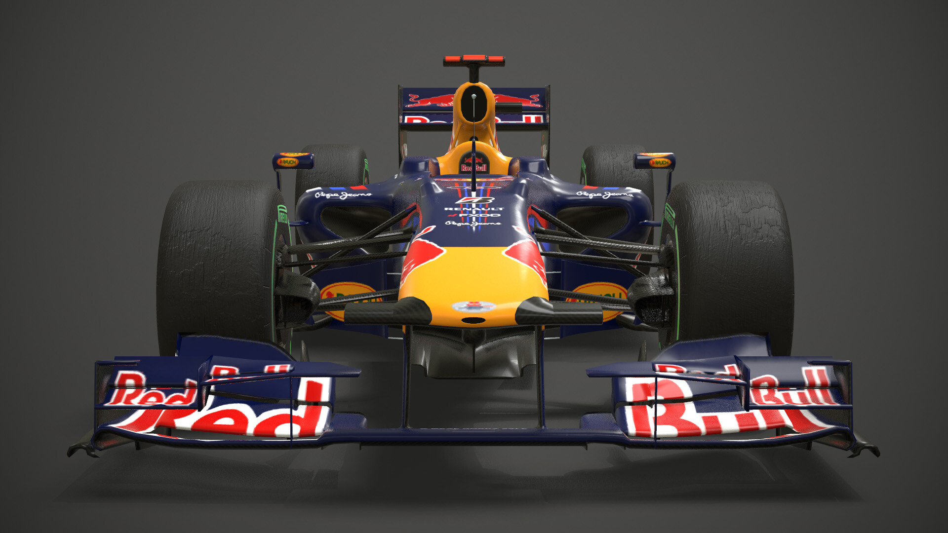 Rupert Levin - Red Bull RB6 F1 Car