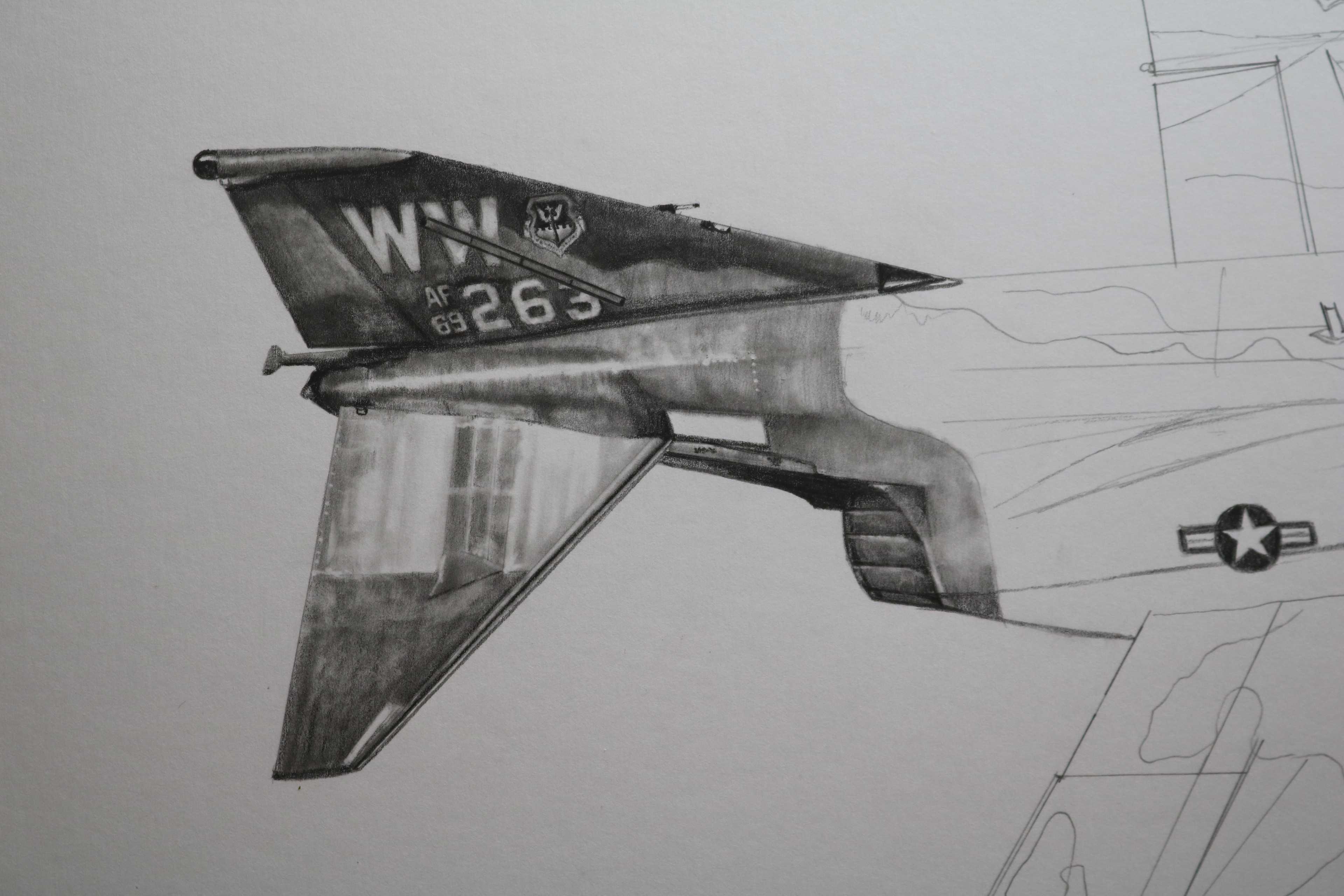 Subtle details in the tail