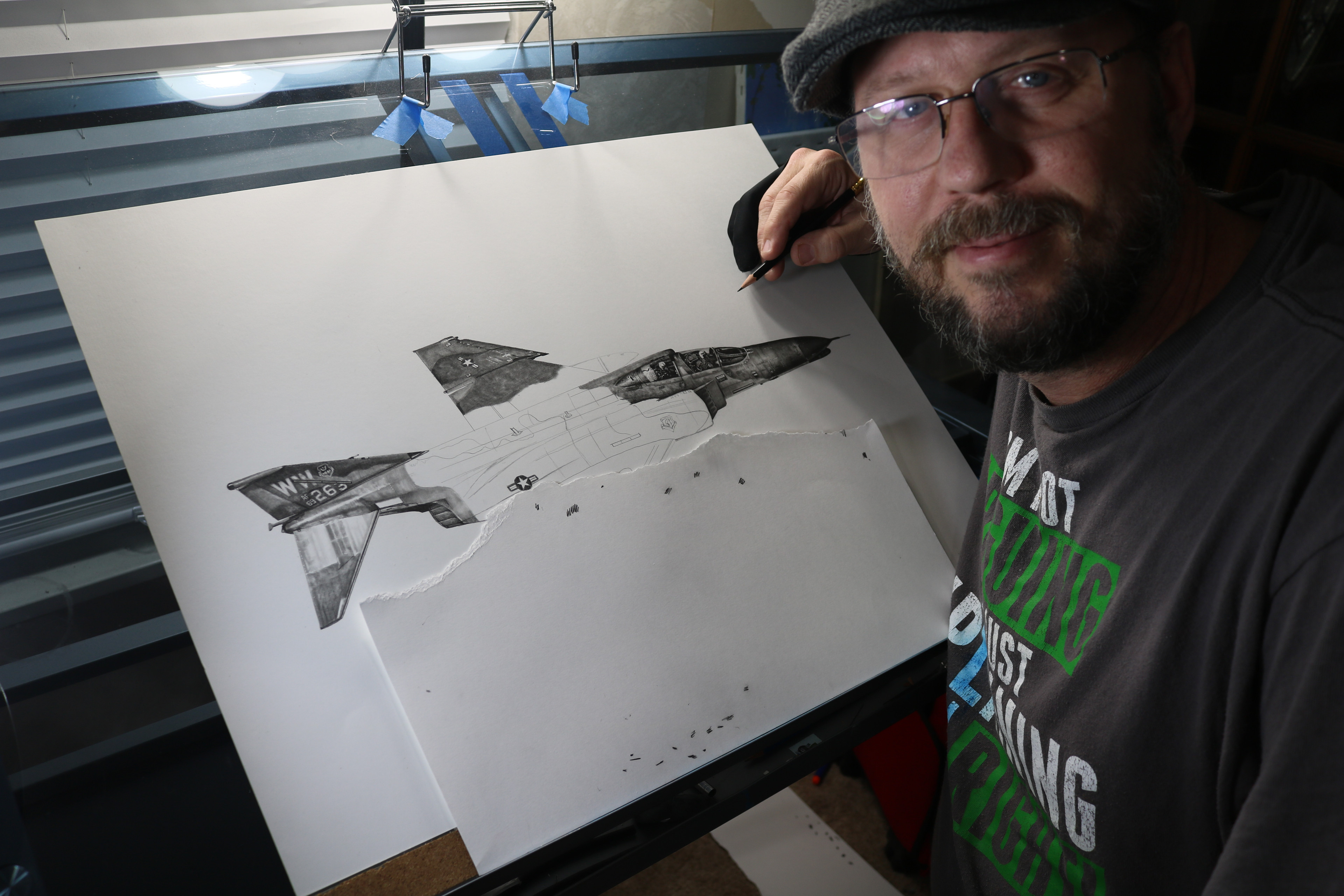 This drawing took approximately 40 hours, but not all in one sitting